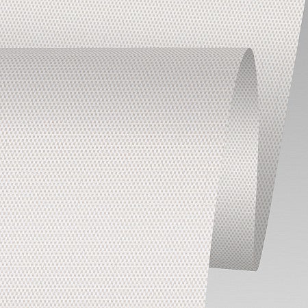GlacierScreen+ basketweave roller shade