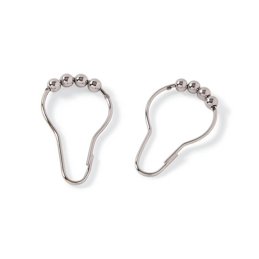 Wire shower curtain hook