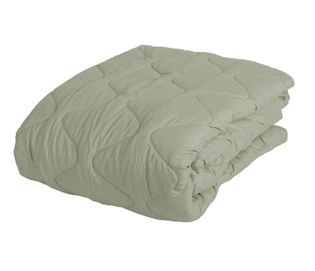 Suede Touch quilt, Sage Green