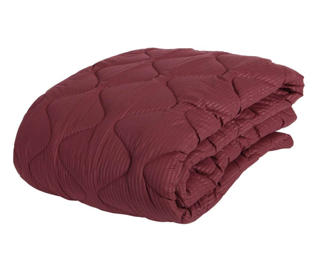 Suede Touch quilt, Zinfandel Red