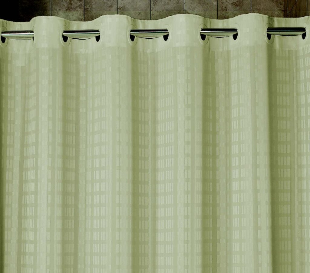 Rainshadow shower curtain