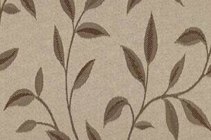 On The Right Track Quickship reusable cubicle curtain, Botanical Vines, C-ring