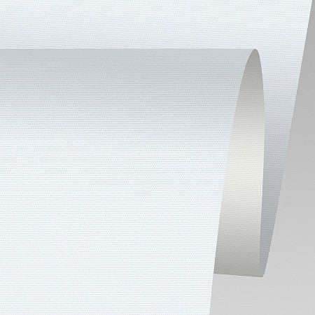 GlacierScreen+ RD 0% roller shade | White